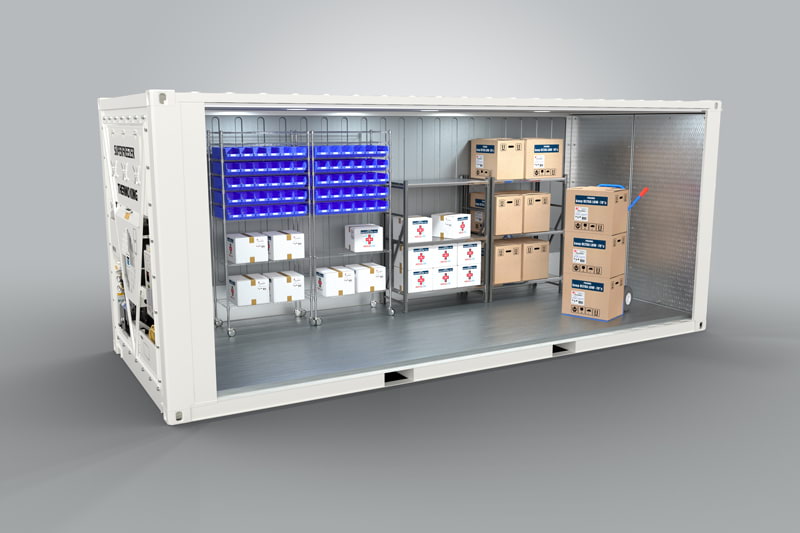 Thermo King 20ft Superfreezer Portable Coldstore